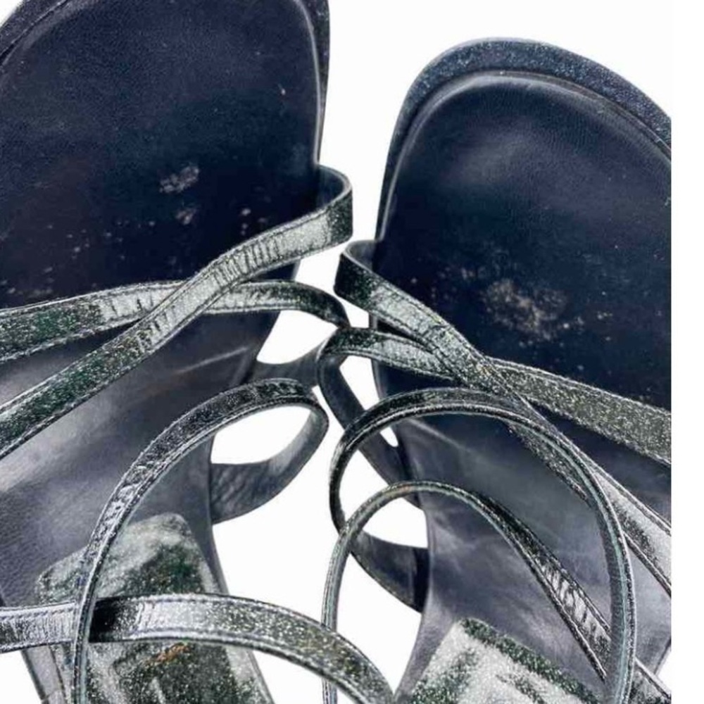 CASADEI strappy pewter heels - Picture 7 of 7